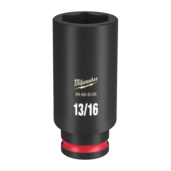 Milwaukee SHOCKWAVE™ 3/8" Drive 13/16" Deep 6 Point Impact Socket